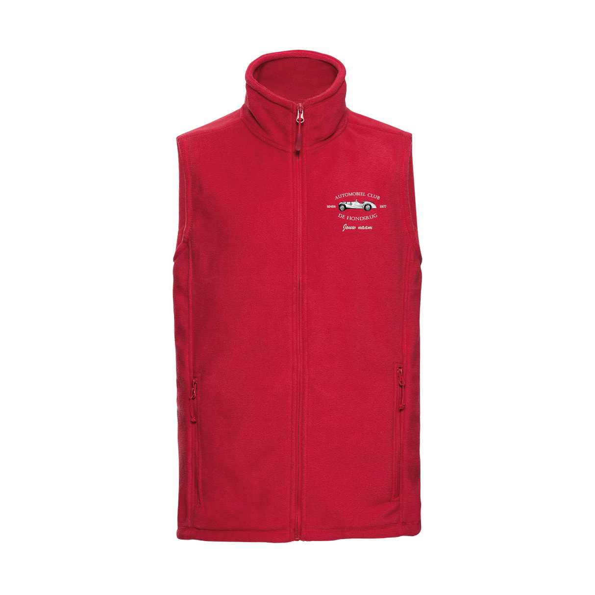 Automobiel Club De Hondsrug Heren/Unisex Fleece Gilet