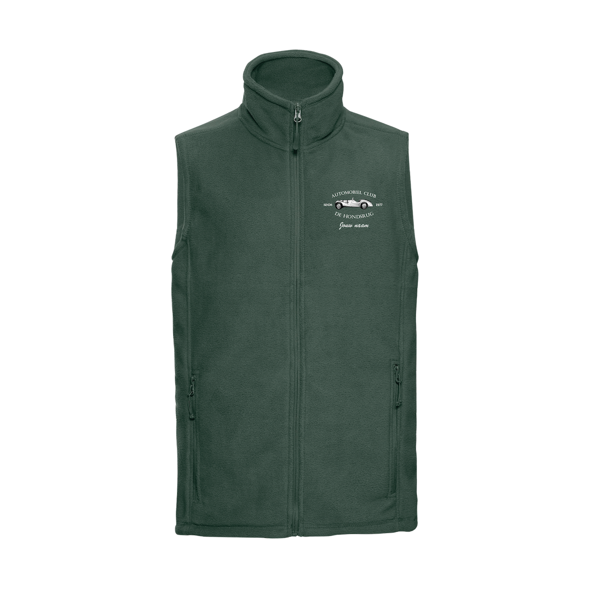 Automobiel Club De Hondsrug Heren/Unisex Fleece Gilet