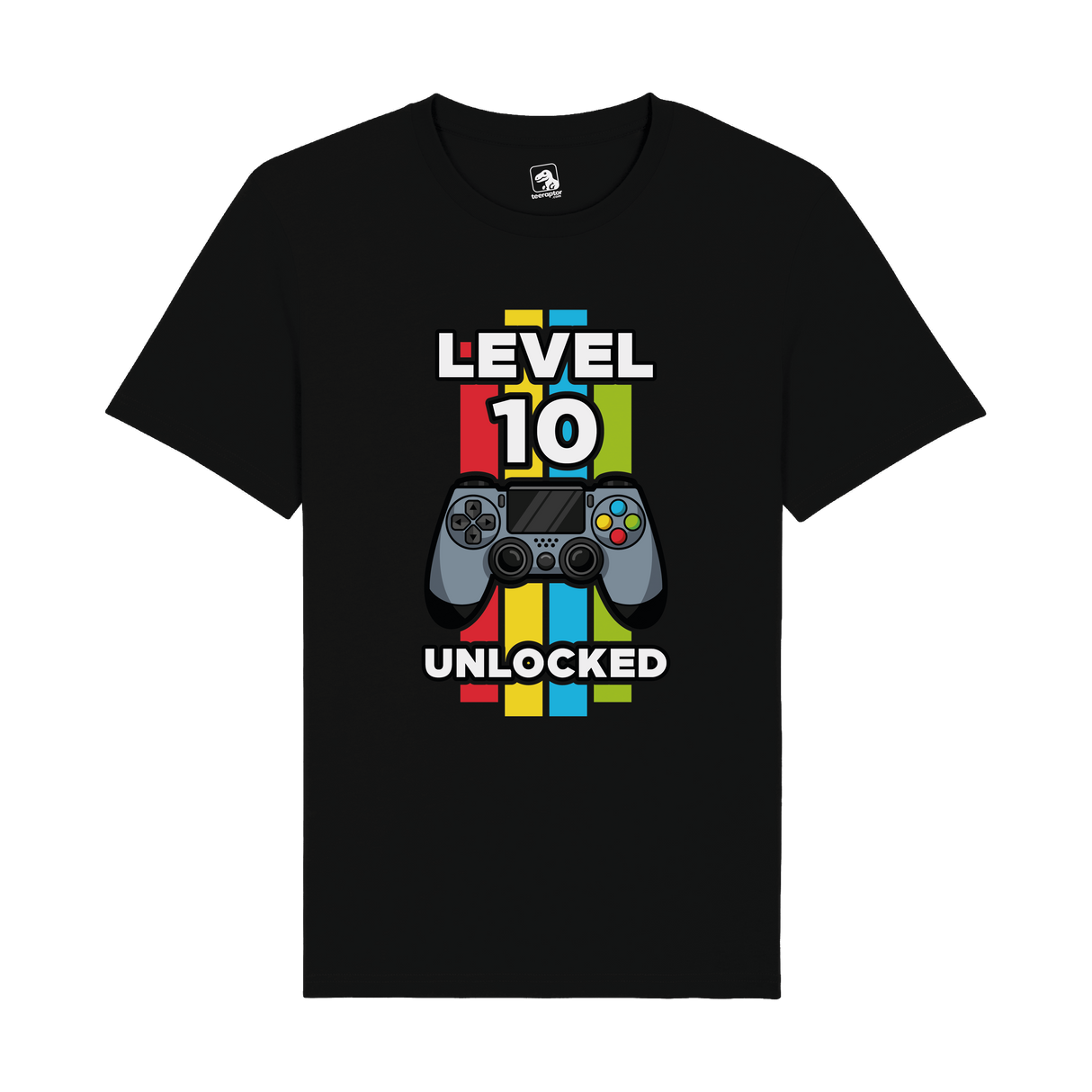 Level 10 Unlocked T-Shirt | Milestone Gaming Edition