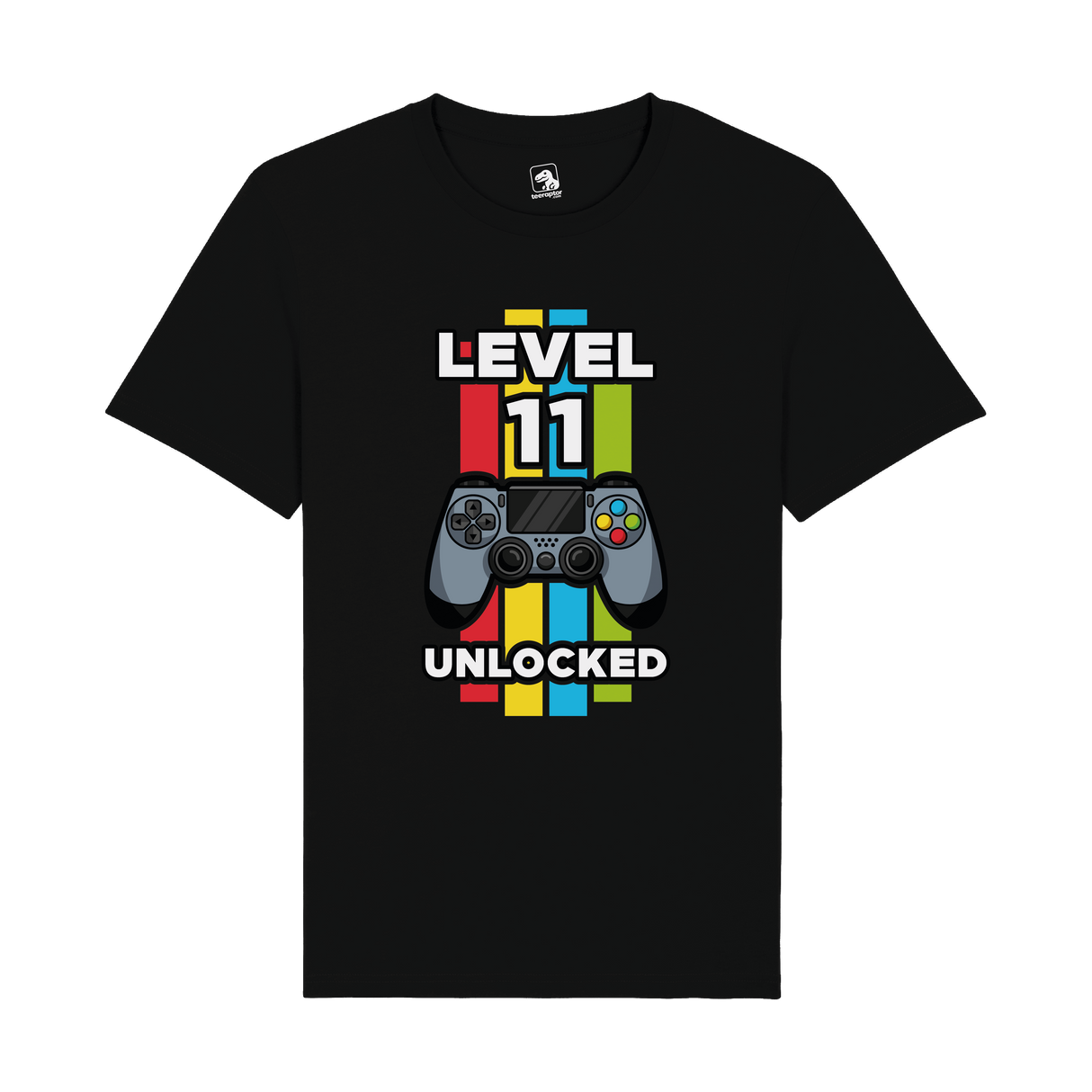 Level 11 Unlocked T-Shirt | Milestone Gaming Edition