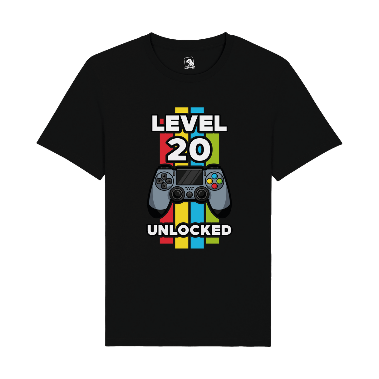 Level 20 Unlocked T-Shirt | Milestone Gaming Edition