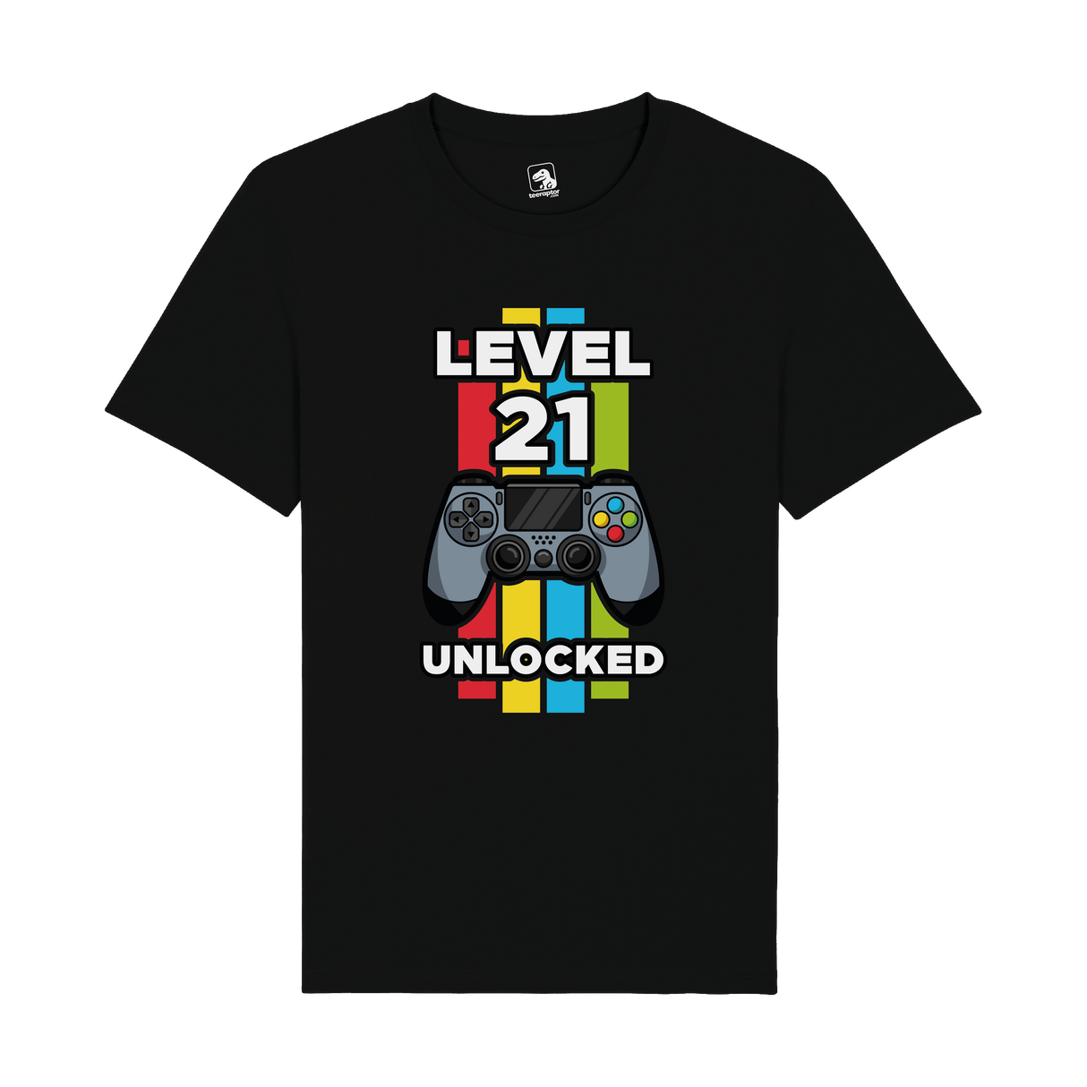 Level 21 Unlocked T-Shirt | Milestone Gaming Edition