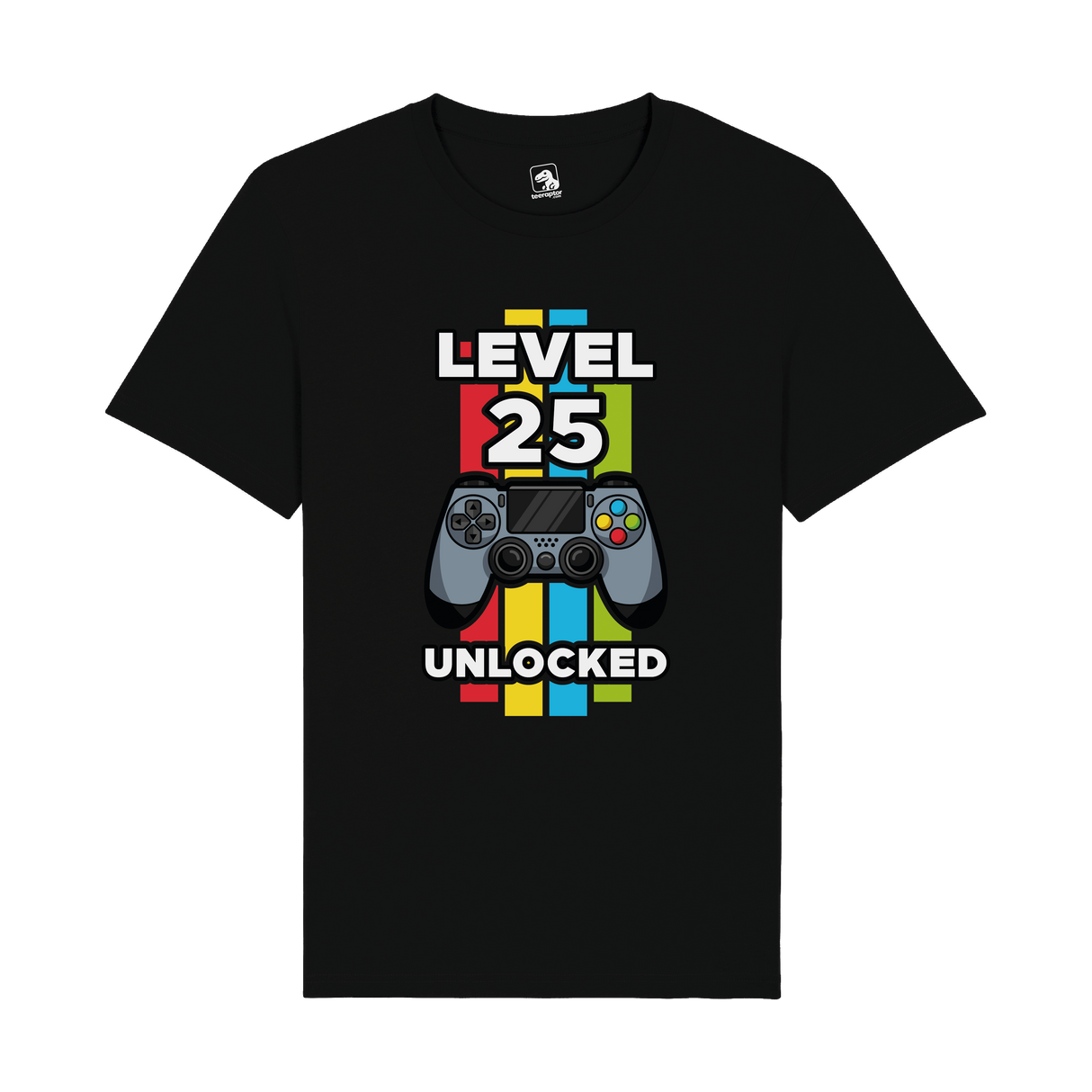 Level 25 Unlocked T-Shirt | Milestone Gaming Edition