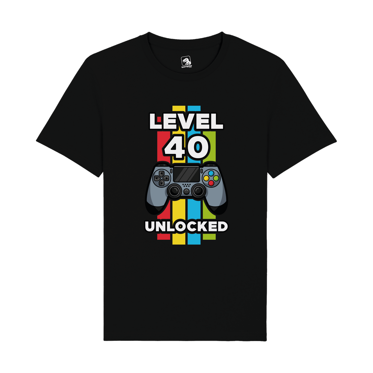 Level 40 Unlocked T-Shirt | Milestone Gaming Edition