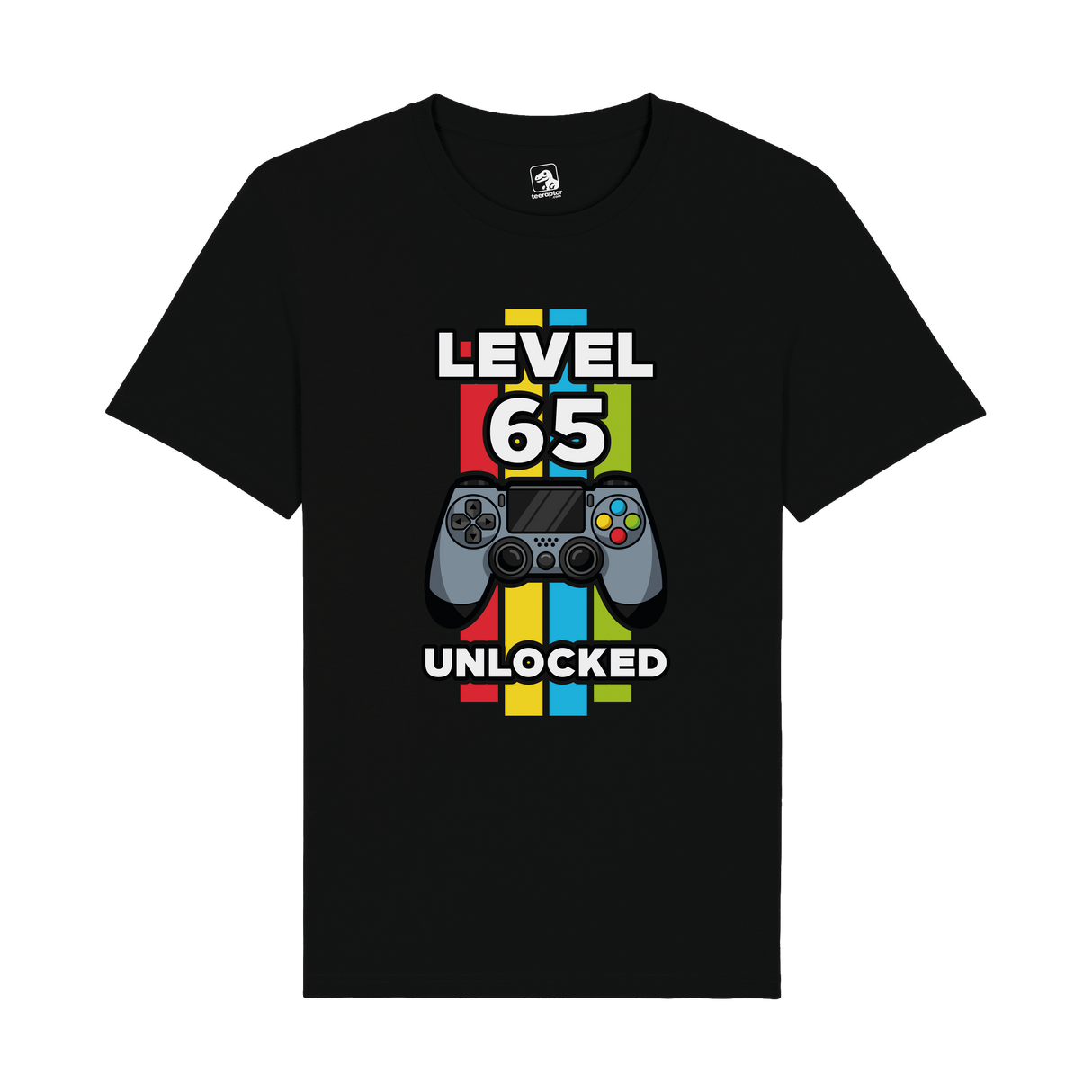 Level 65 Unlocked T-Shirt | Milestone Gaming Edition