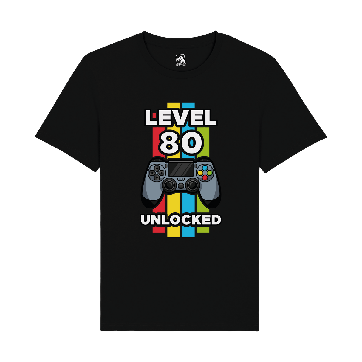 Level 80 Unlocked T-Shirt | Milestone Gaming Edition