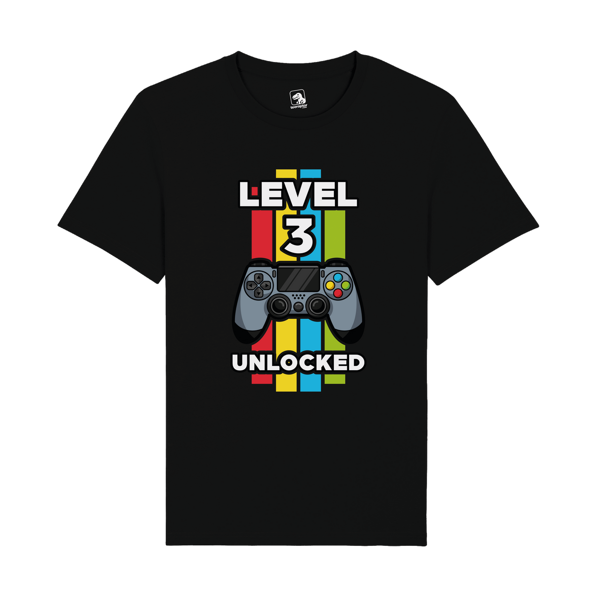 Level 3 Unlocked T-Shirt | Milestone Gaming Edition