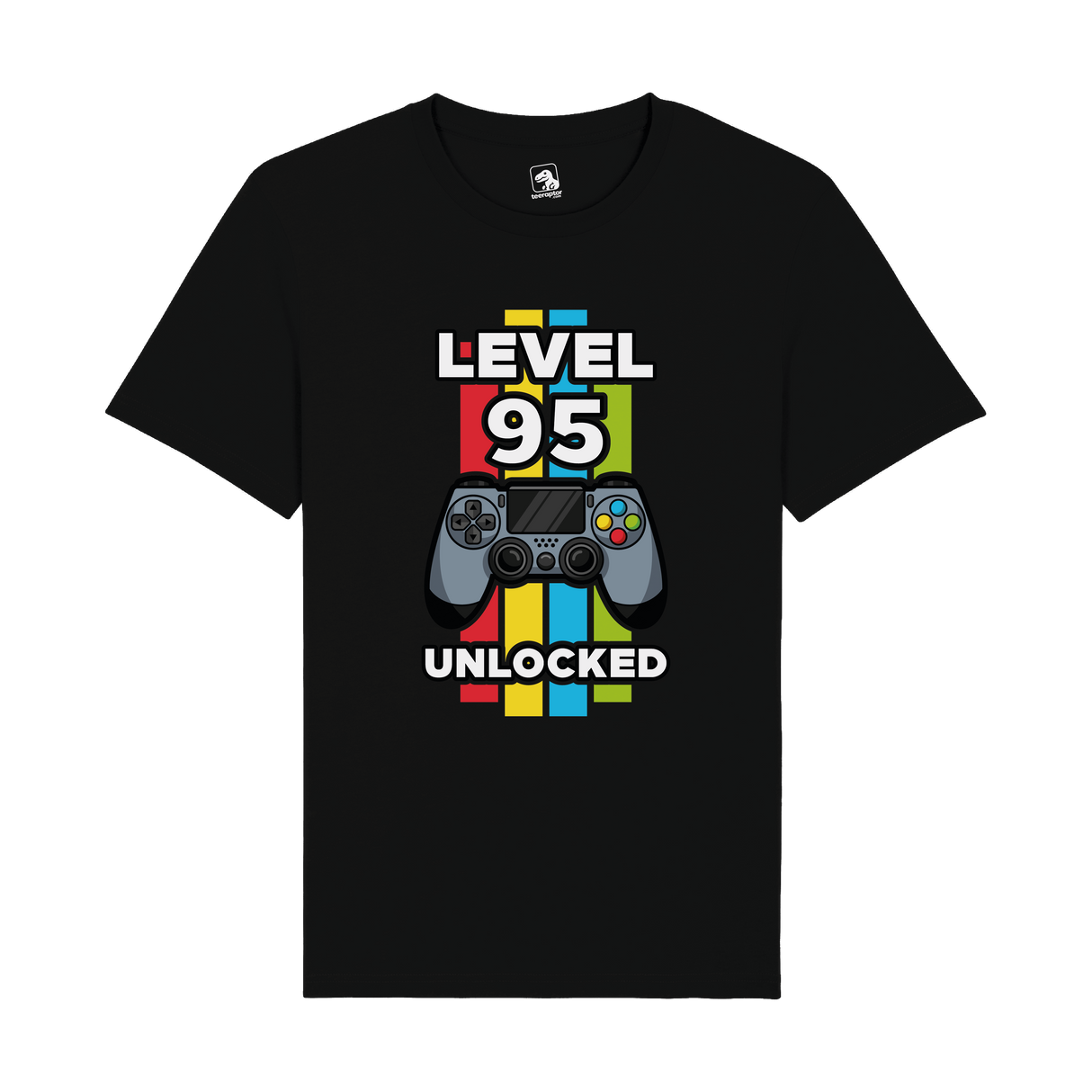 Level 95 Unlocked T-Shirt | Milestone Gaming Edition