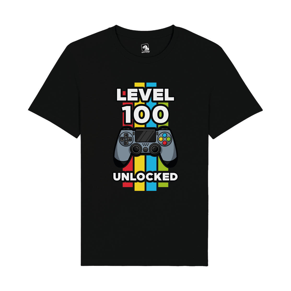 Level 100 Unlocked T-Shirt | Milestone Gaming Edition