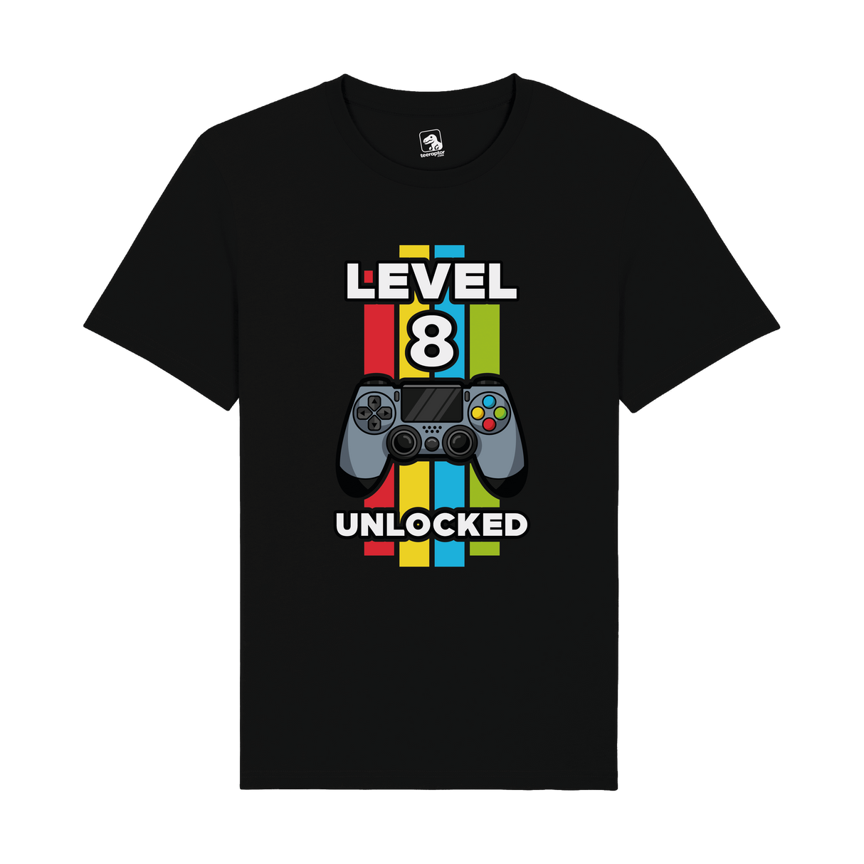 Level 8 Unlocked T-Shirt | Milestone Gaming Edition