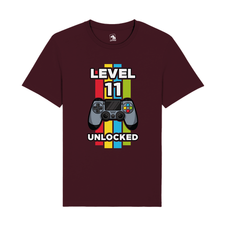 Level 11 Unlocked T-Shirt | Milestone Gaming Edition