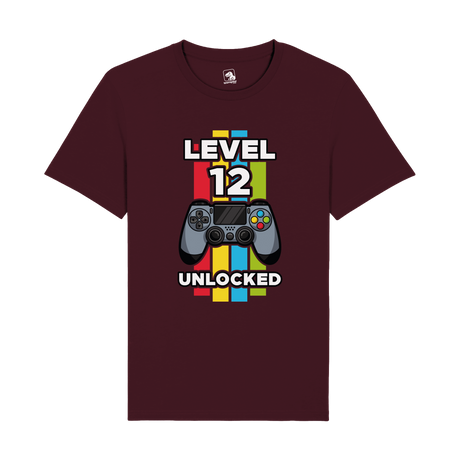 Level 12 Unlocked T-Shirt | Milestone Gaming Edition