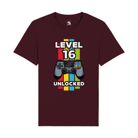 Level 16 Unlocked T-Shirt | Milestone Gaming Edition