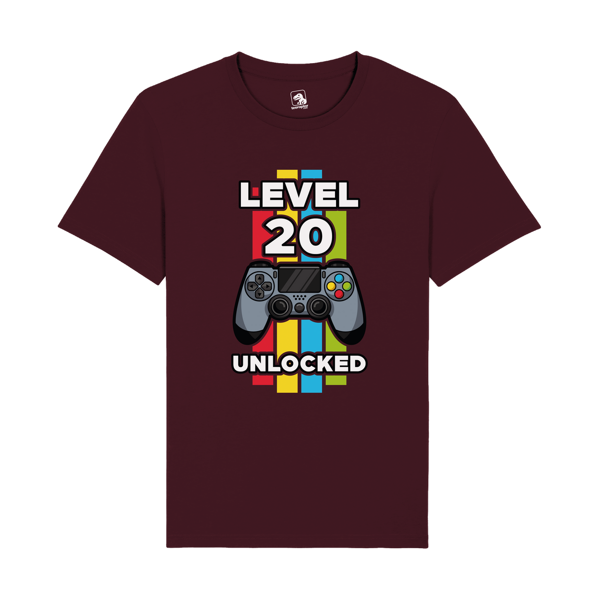 Level 20 Unlocked T-Shirt | Milestone Gaming Edition