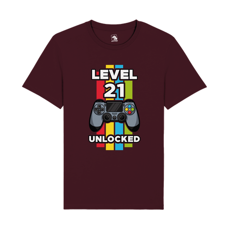 Level 21 Unlocked T-Shirt | Milestone Gaming Edition