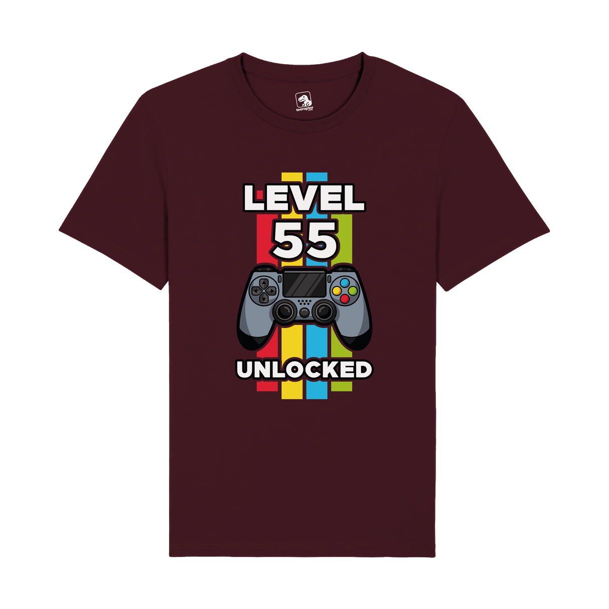 Level 55 Unlocked T-Shirt | Milestone Gaming Edition