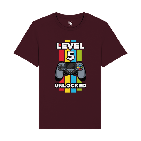 Level 5 Unlocked T-Shirt | Milestone Gaming Edition