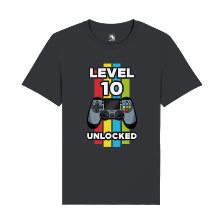 Level 10 Unlocked T-Shirt | Milestone Gaming Edition