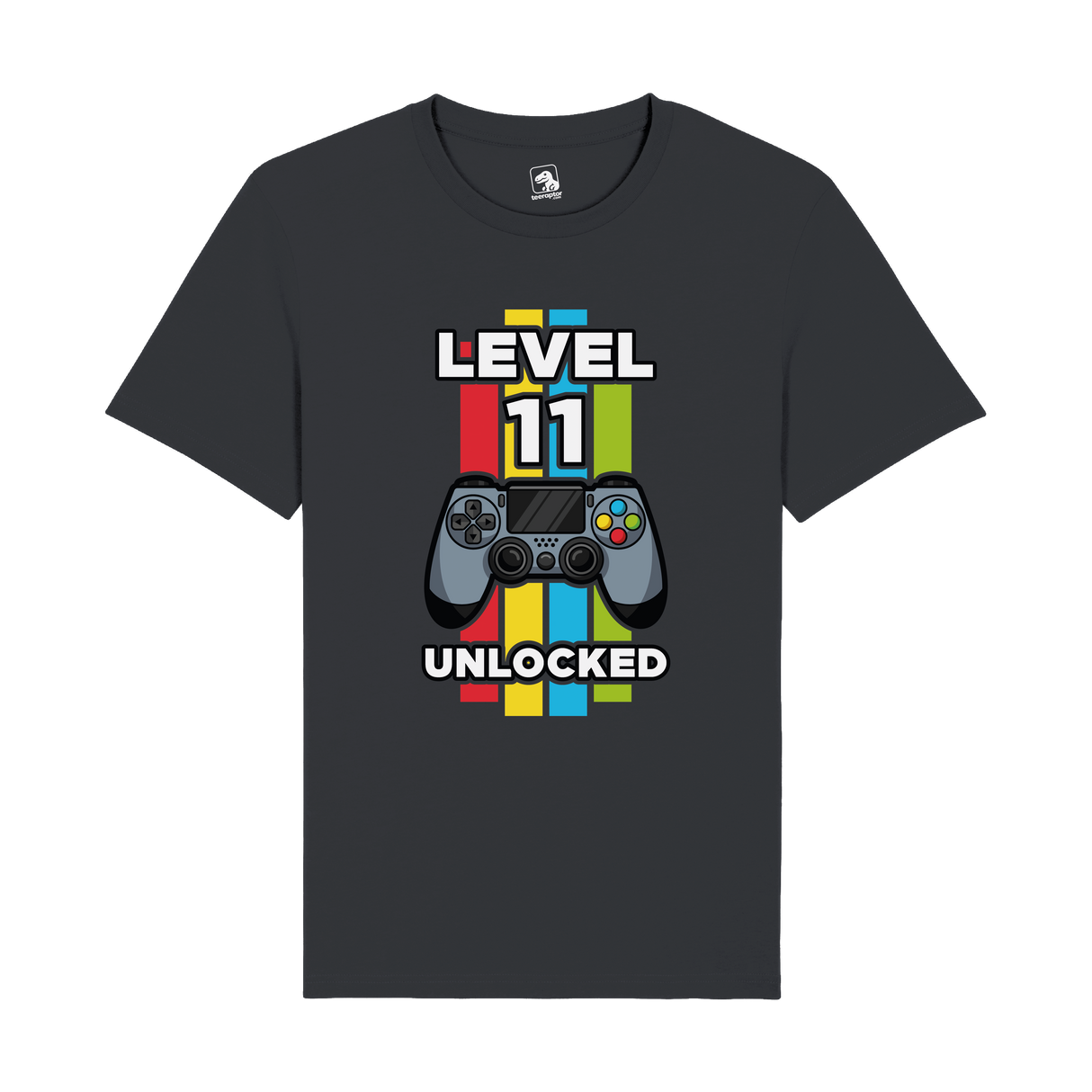 Level 11 Unlocked T-Shirt | Milestone Gaming Edition