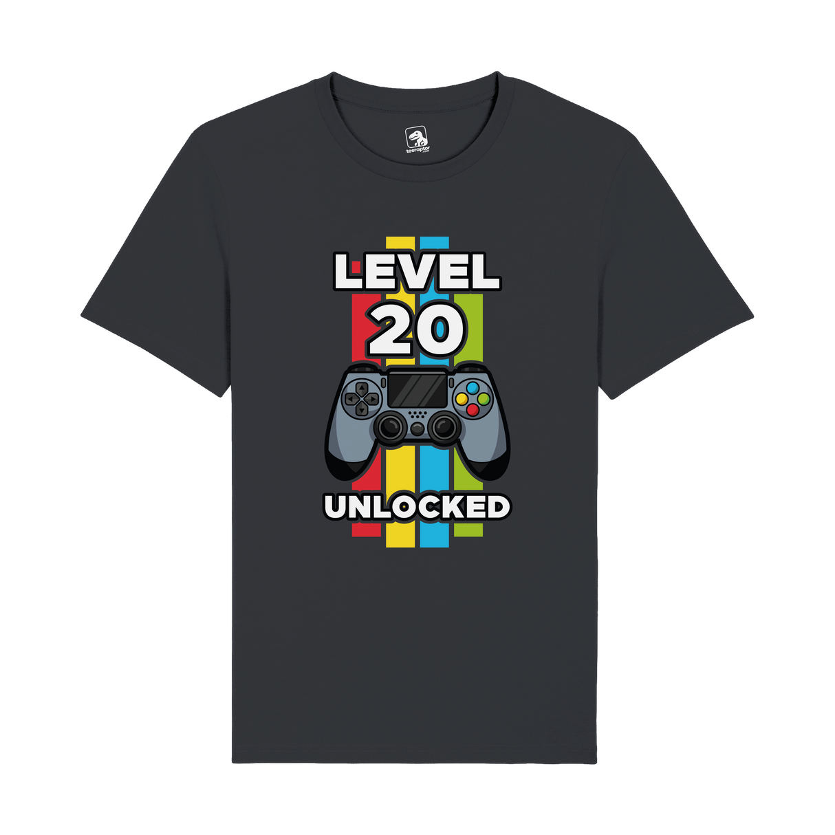 Level 20 Unlocked T-Shirt | Milestone Gaming Edition