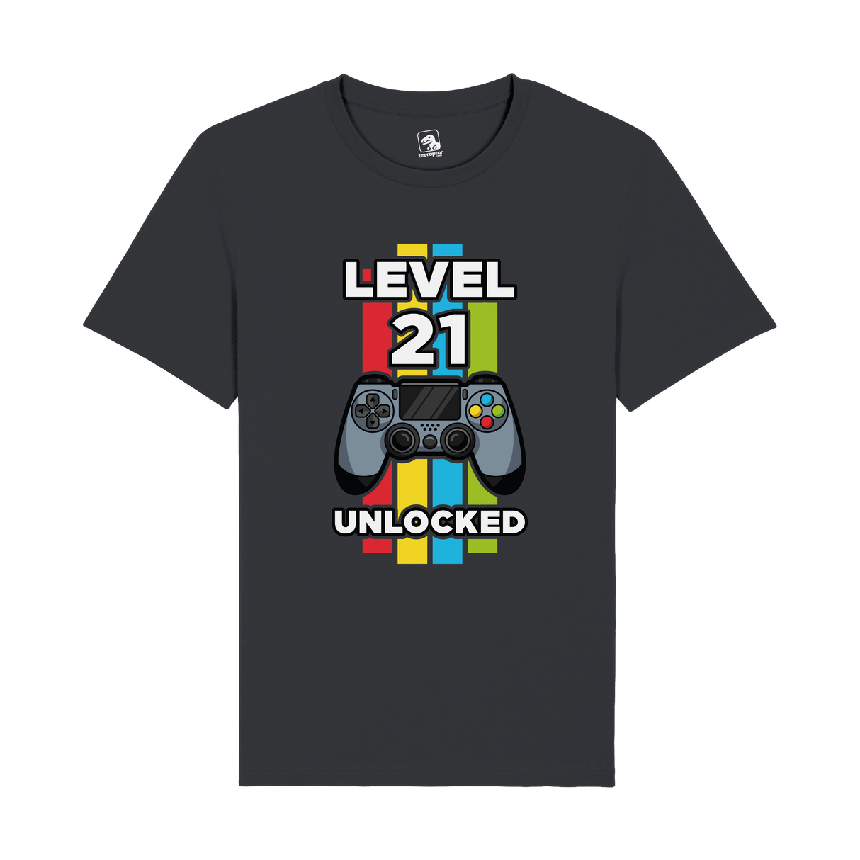 Level 21 Unlocked T-Shirt | Milestone Gaming Edition