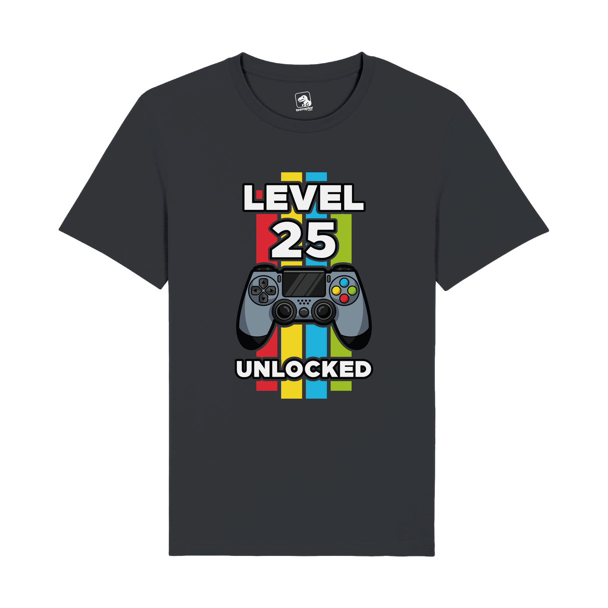 Level 25 Unlocked T-Shirt | Milestone Gaming Edition