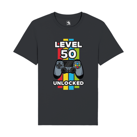 Level 50 Unlocked T-Shirt | Milestone Gaming Edition