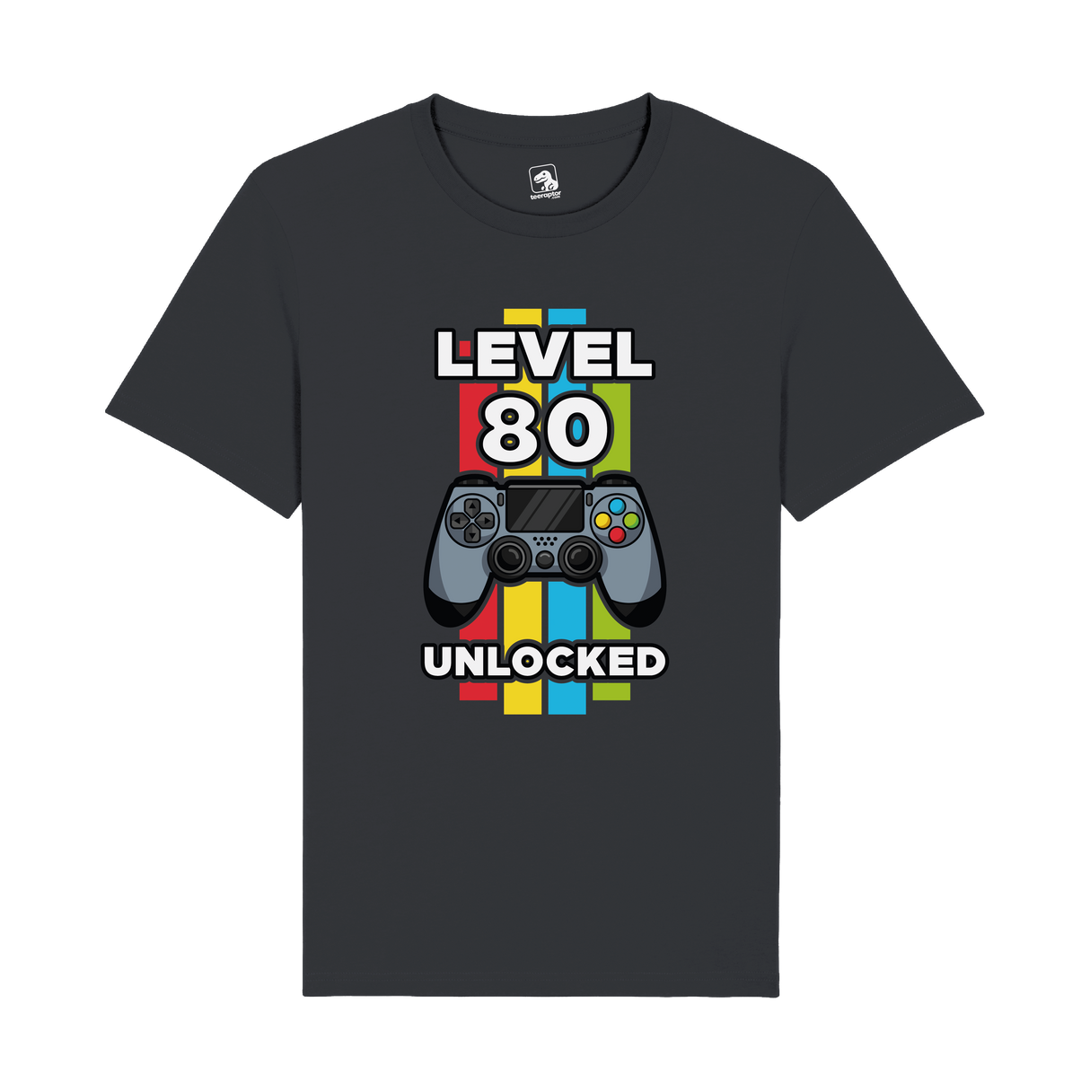 Level 80 Unlocked T-Shirt | Milestone Gaming Edition