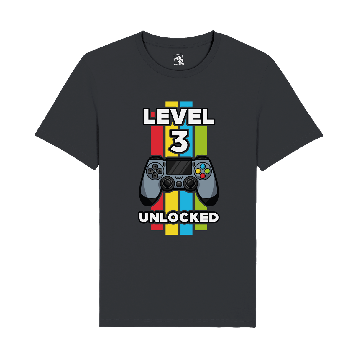 Level 3 Unlocked T-Shirt | Milestone Gaming Edition