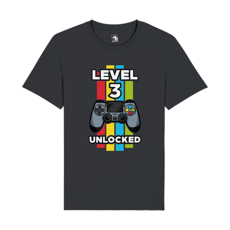 Level 3 Unlocked T-Shirt | Milestone Gaming Edition