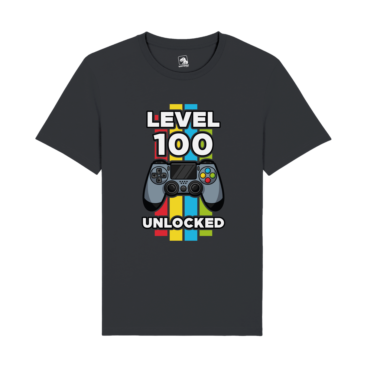 Level 100 Unlocked T-Shirt | Milestone Gaming Edition