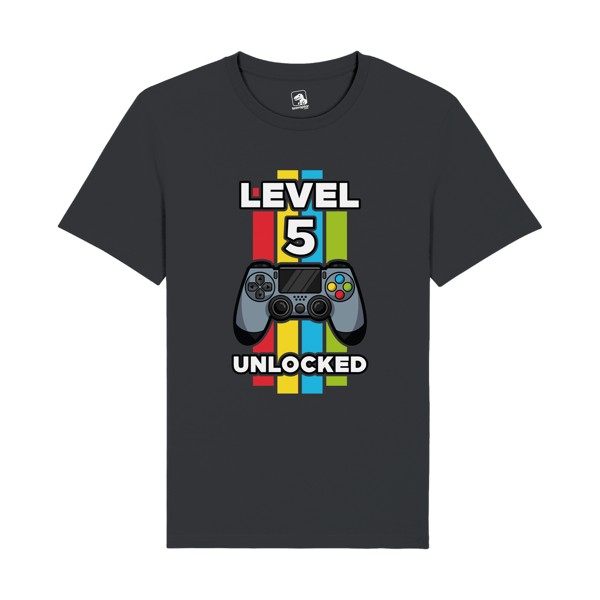 Level 5 Unlocked T-Shirt | Milestone Gaming Edition