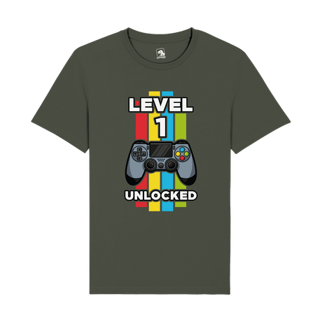 Level 1 Unlocked T-Shirt | Milestone Gaming Edition