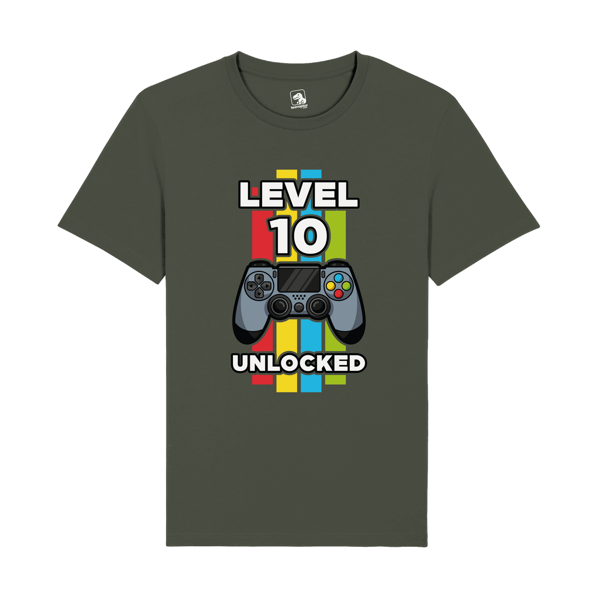 Level 10 Unlocked T-Shirt | Milestone Gaming Edition