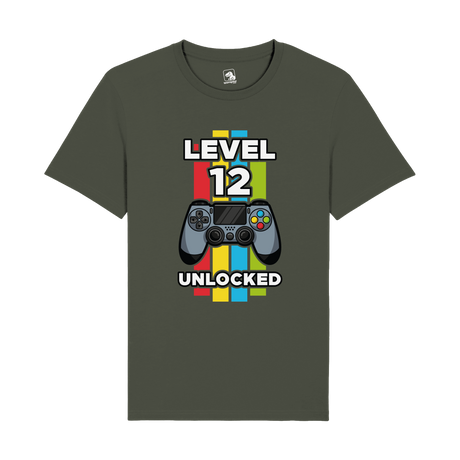 Level 12 Unlocked T-Shirt | Milestone Gaming Edition