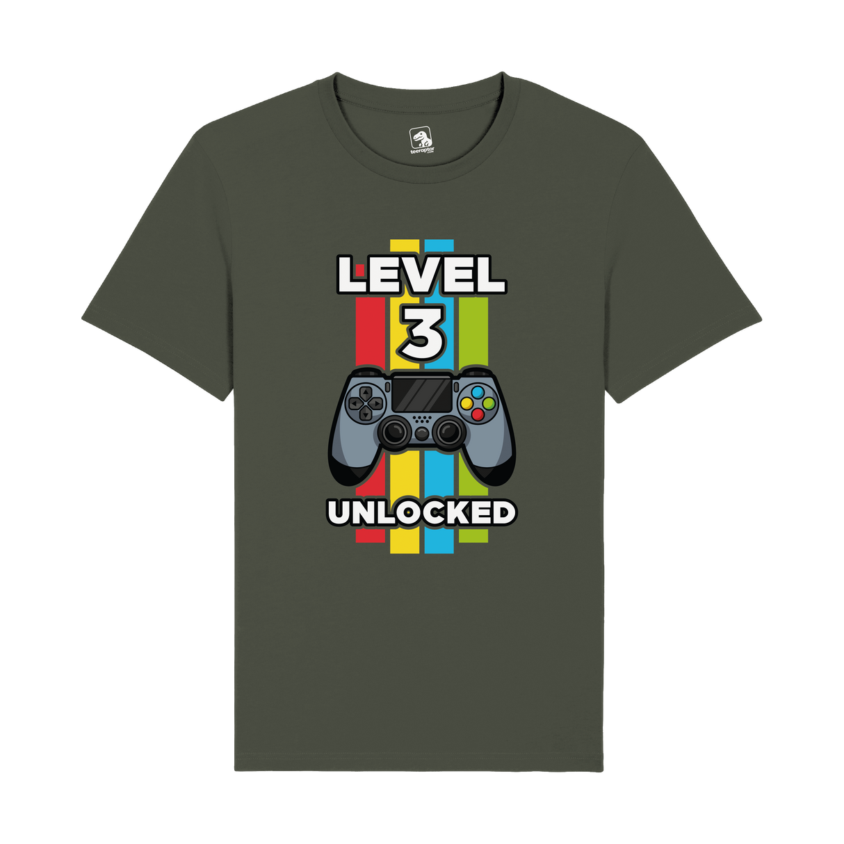 Level 3 Unlocked T-Shirt | Milestone Gaming Edition