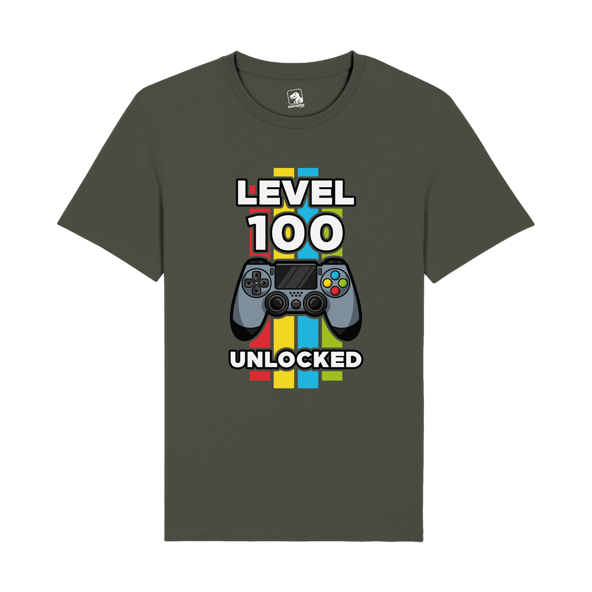 Level 100 Unlocked T-Shirt | Milestone Gaming Edition