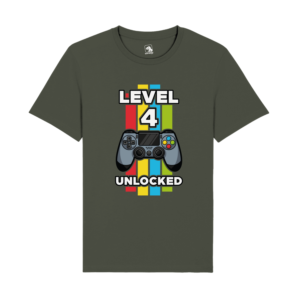 Level 4 Unlocked T-Shirt | Milestone Gaming Edition