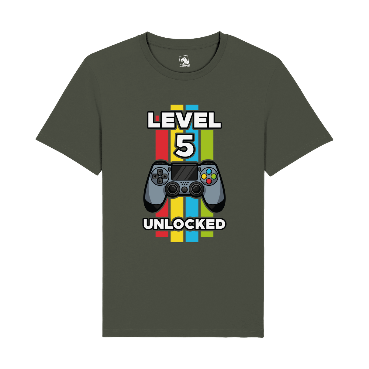 Level 5 Unlocked T-Shirt | Milestone Gaming Edition