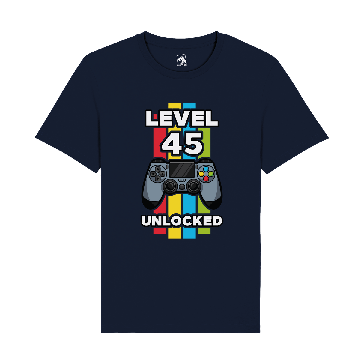 Level 45 Unlocked T-Shirt | Milestone Gaming Edition