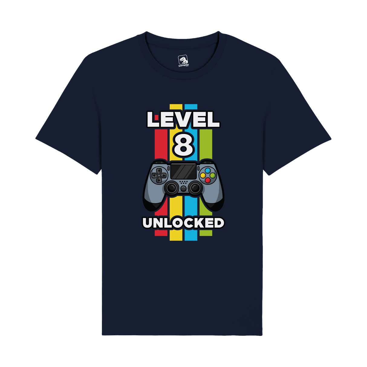 Level 8 Unlocked T-Shirt | Milestone Gaming Edition