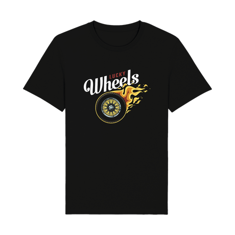 Bliksems - Lucky Wheels T-shirt – Vurig Design