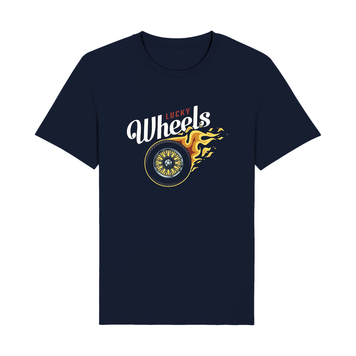 Bliksems - Lucky Wheels T-shirt – Vurig Design