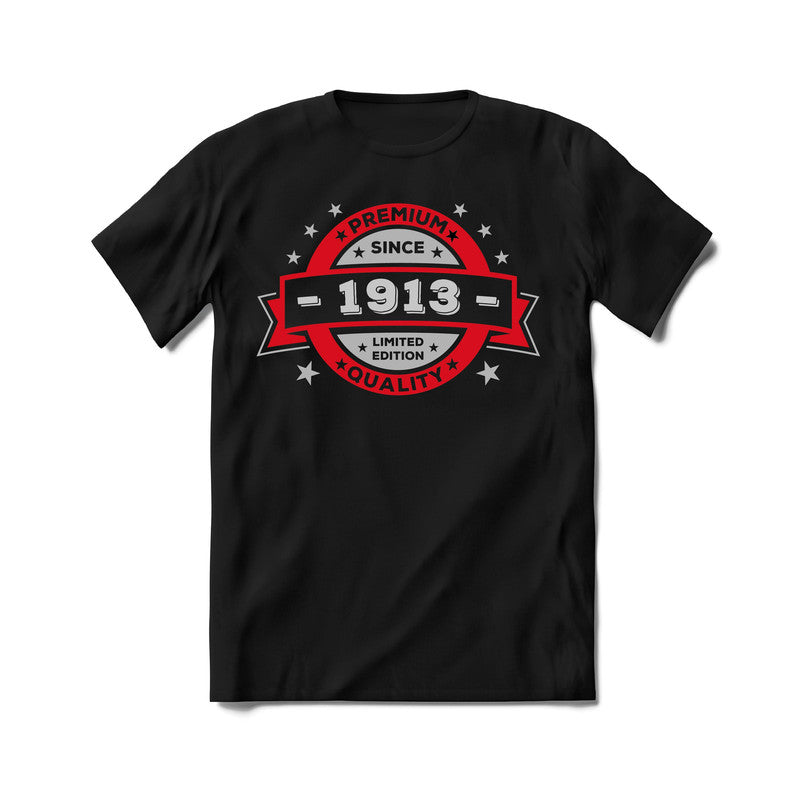 1913 Premium Quality - Zwart