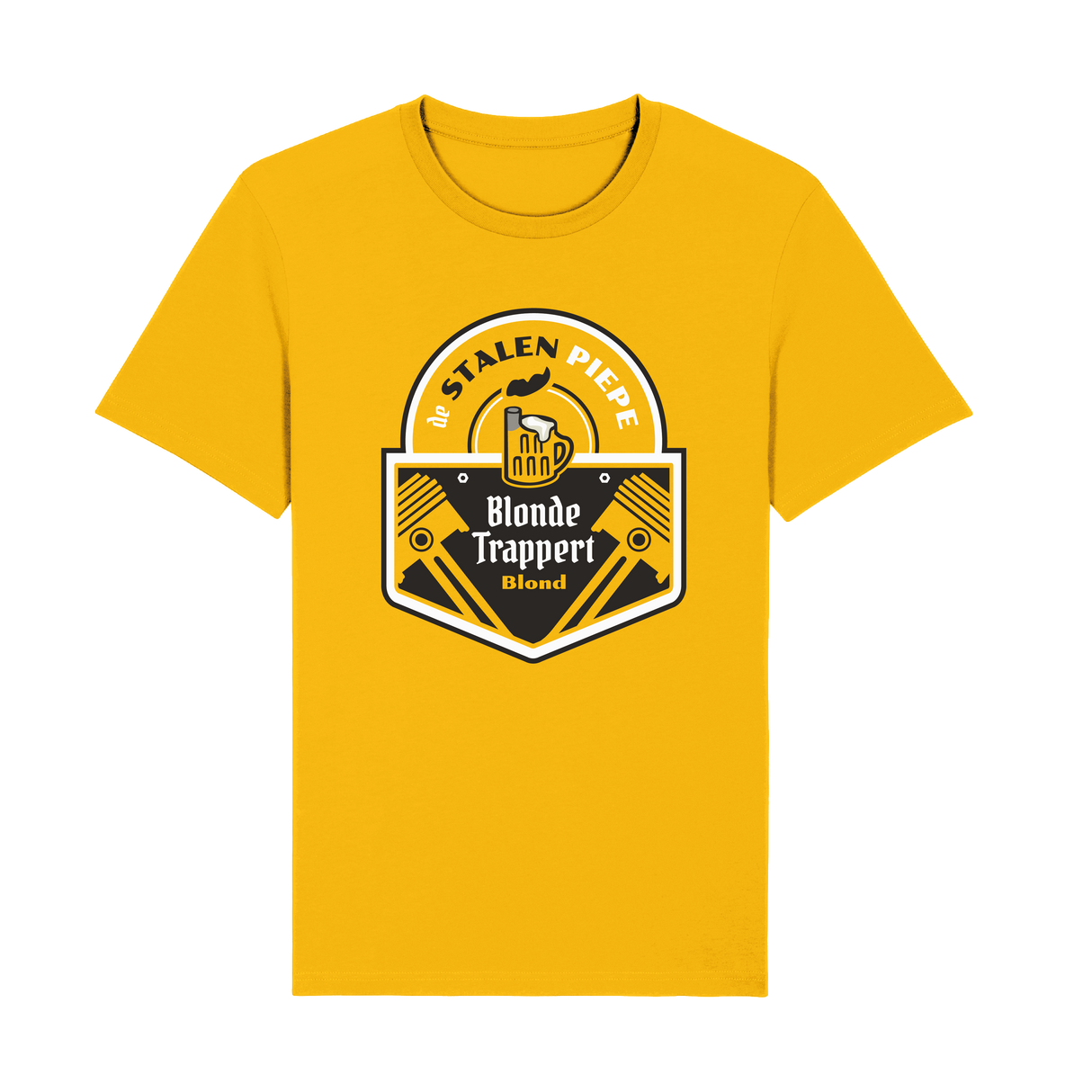 Bierbrouwerij de Stalen Piepe T-shirt – Blonde Tappert Blond Edition