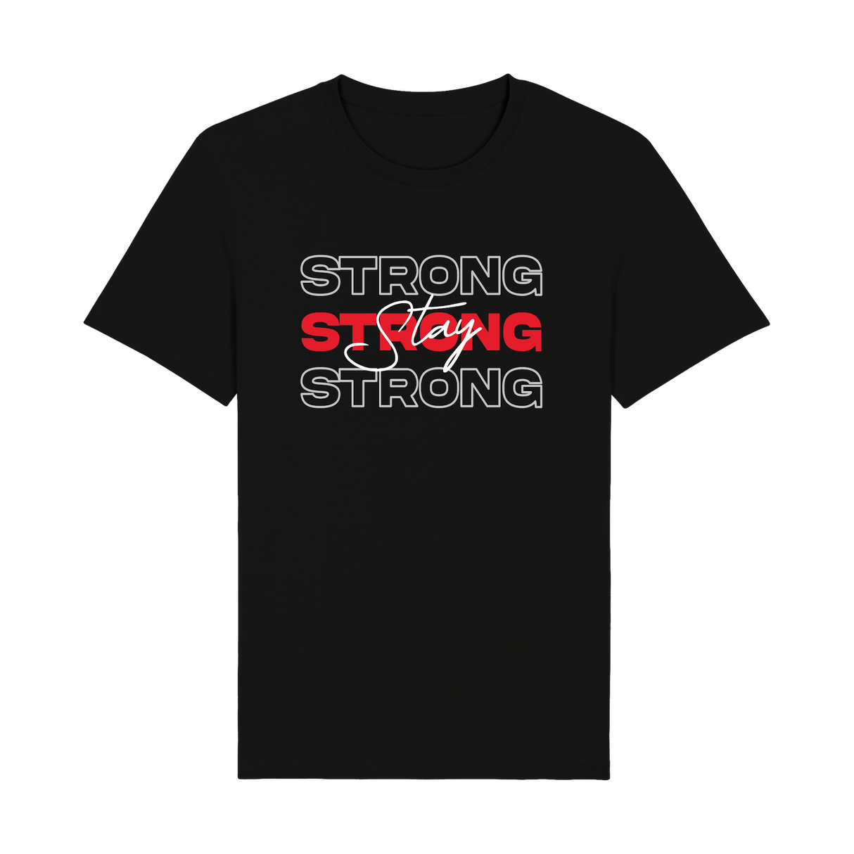 Bliksems - Stay Strong T-shirt – Krachtig Design