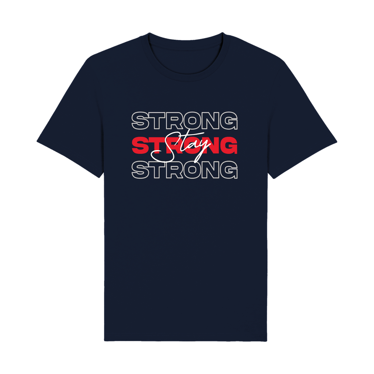 Bliksems - Stay Strong T-shirt – Krachtig Design