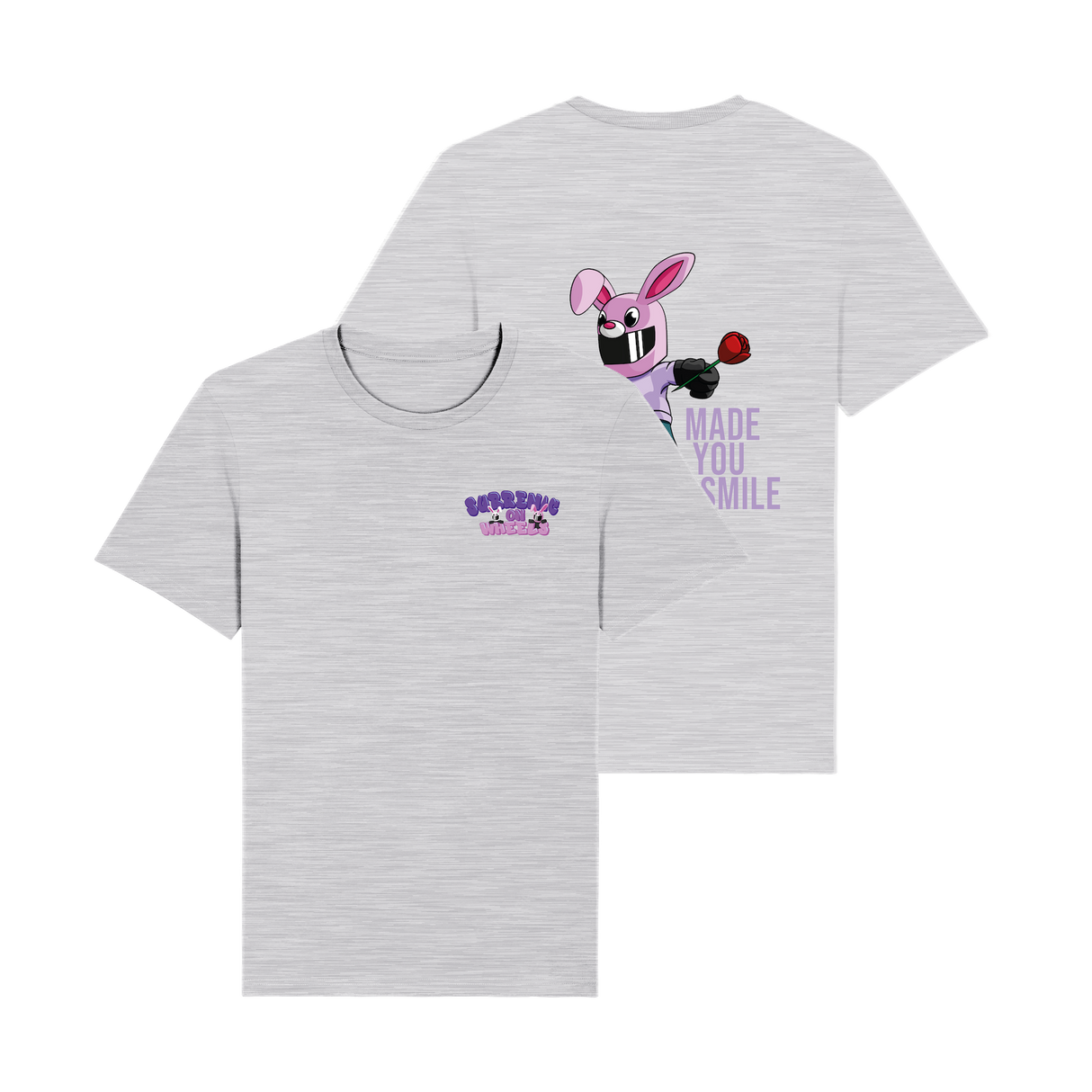 Surrenic on Wheels – Rose Bunny T-shirt