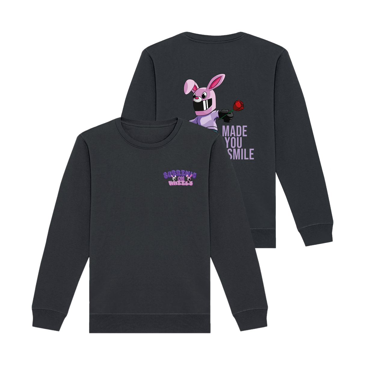 Surrenic on Wheels – Rose Bunny Sweatshirt