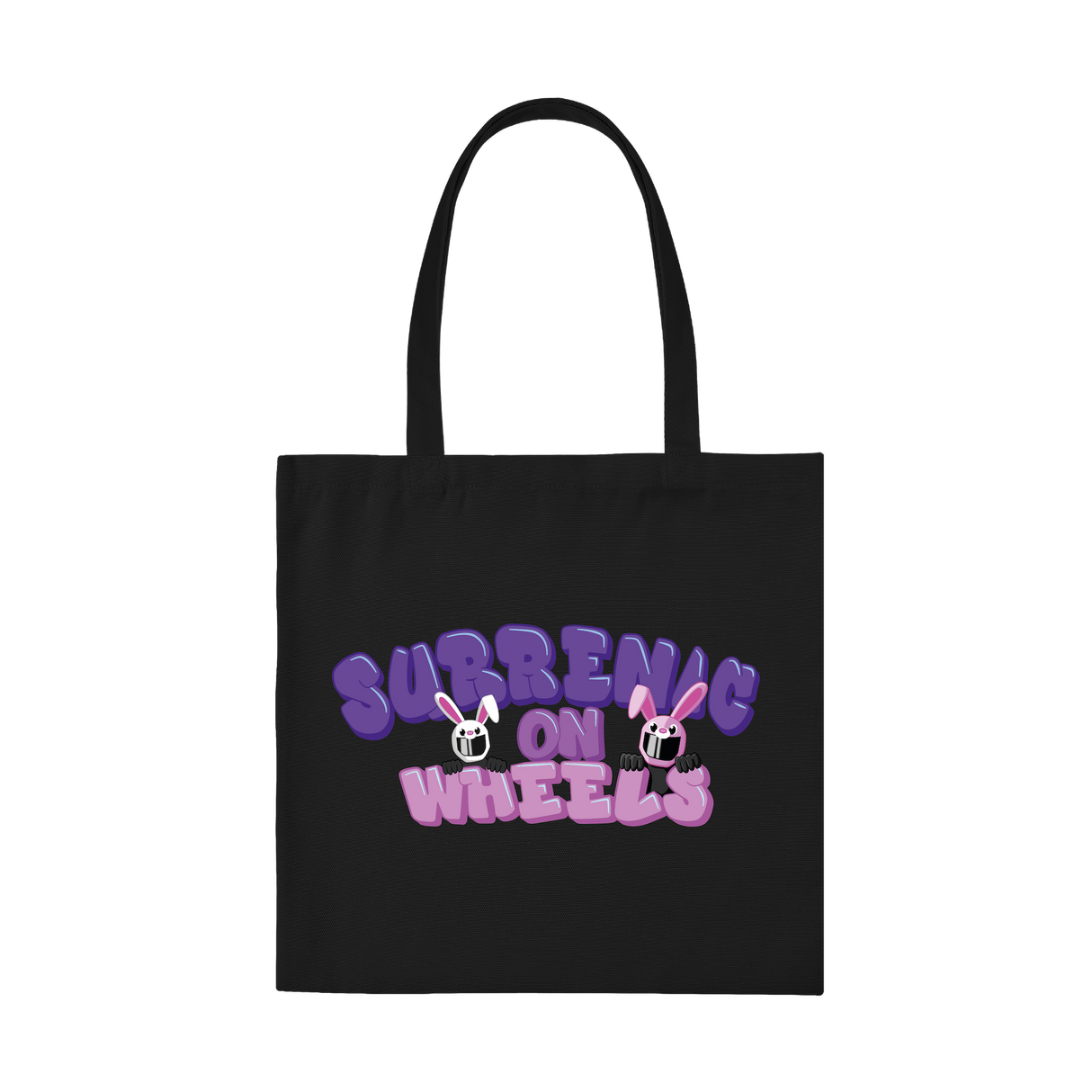 Surrenic on Wheels – Bunny Rose Totebag